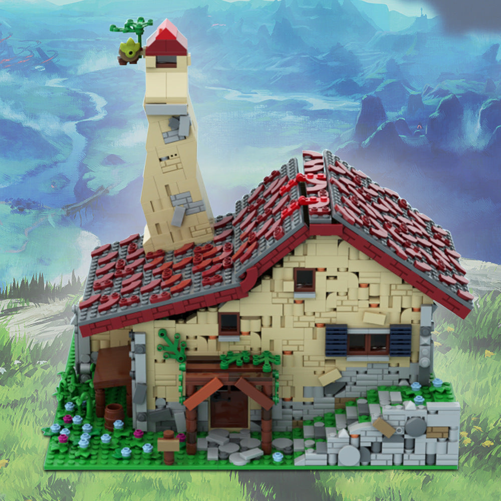 moc-129936 link's house building set from the legend of zelda - 1