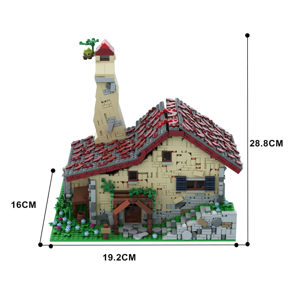 moc-129936 link's house building set from the legend of zelda - 4