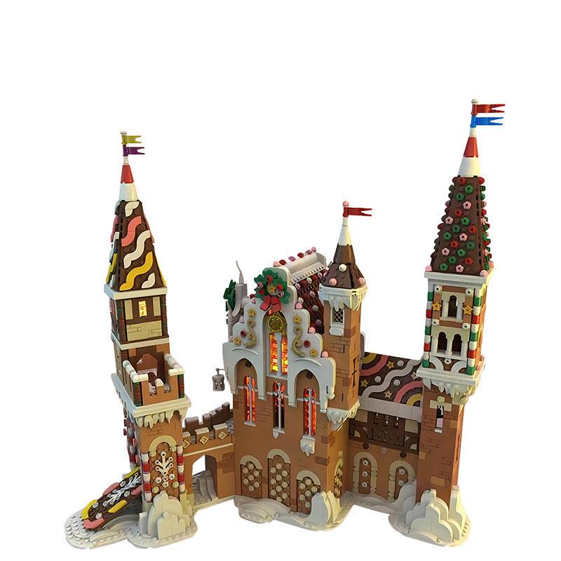 moc-130576 gingerbread castle - 3990 pcs - 1