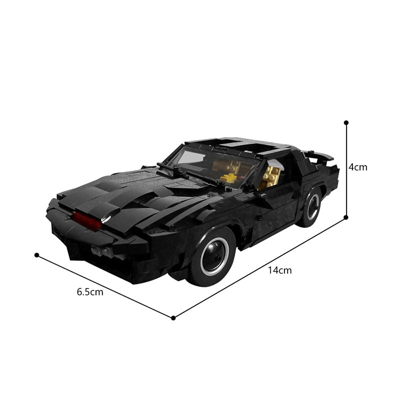 moc-131451 knight rider kitt car - alternate of lego icons camaro - 5