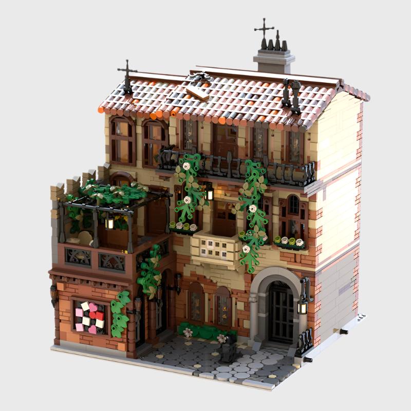 moc-131698 balcony of juliet - 3738 pcs - 1