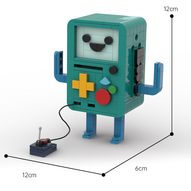 moc-133070 bmo ("beemo") from adventure time - 271 pcs - 4