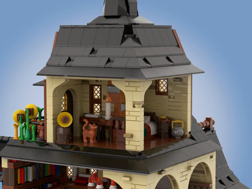 moc-134085 medieval town centre - 4698 pcs - 6