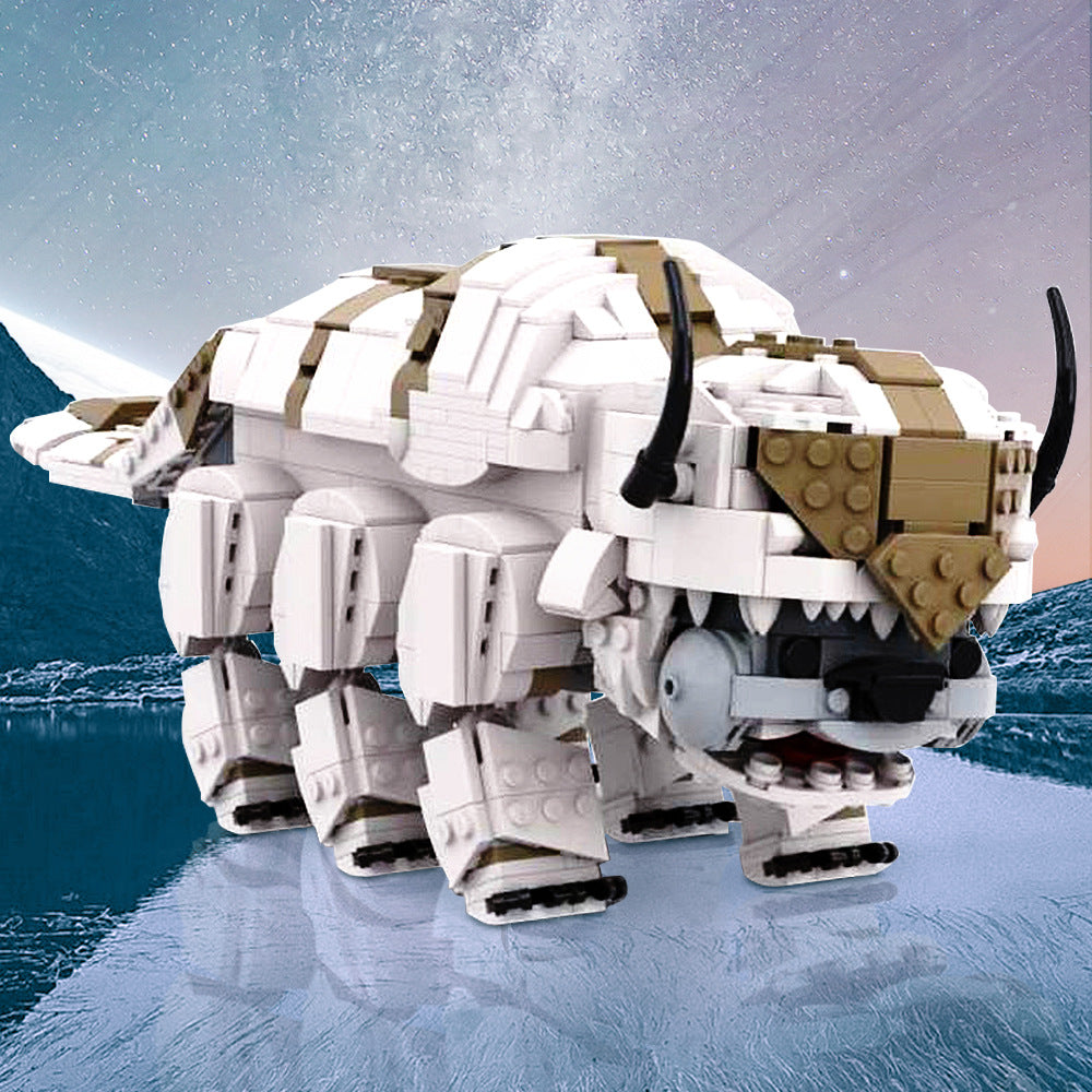 moc-135465 avatar: the last airbender flying bison appa building set - 1