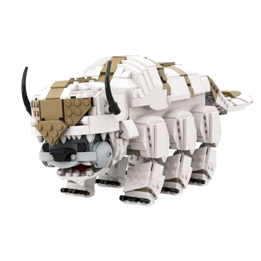 moc-135465 avatar: the last airbender flying bison appa building set - 5