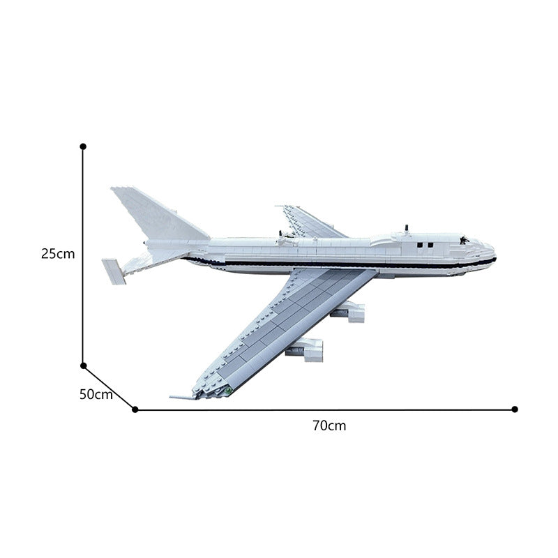 moc-135820 nasa boeing 747 shuttle carrier aircraft - 1583 pcs - 3