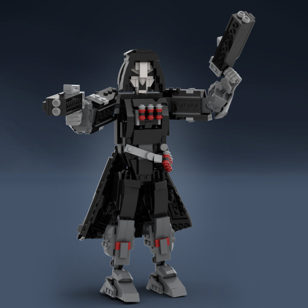 moc-137705 reaper  building set -  overwatch character - 2
