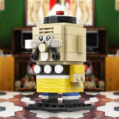 moc-138017 old master q brickheadz building blocks - 1