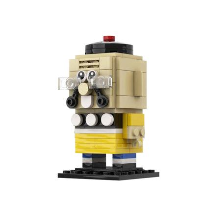 moc-138017 old master q brickheadz building blocks - 5