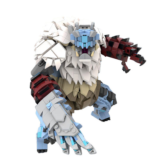 moc-138422 goss harag from monster hunter rise - 1143 pcs - 1