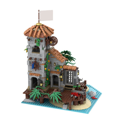 moc-138516 treasure island pirates of barracuda bay - 3123 pcs - 3