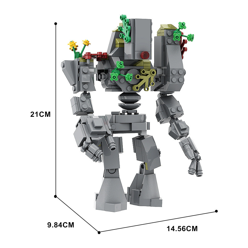 moc-138695 stone titan building set - game risk of rain 2 - 4