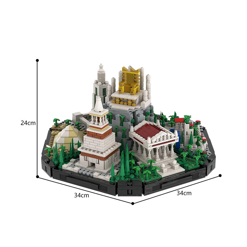 moc-139202 ancient wonders of the world - 1919 pcs - 3