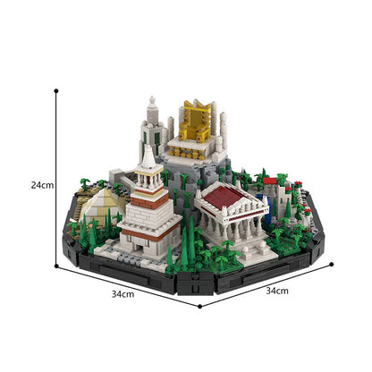 moc-139202 ancient wonders of the world - 1919 pcs - 3