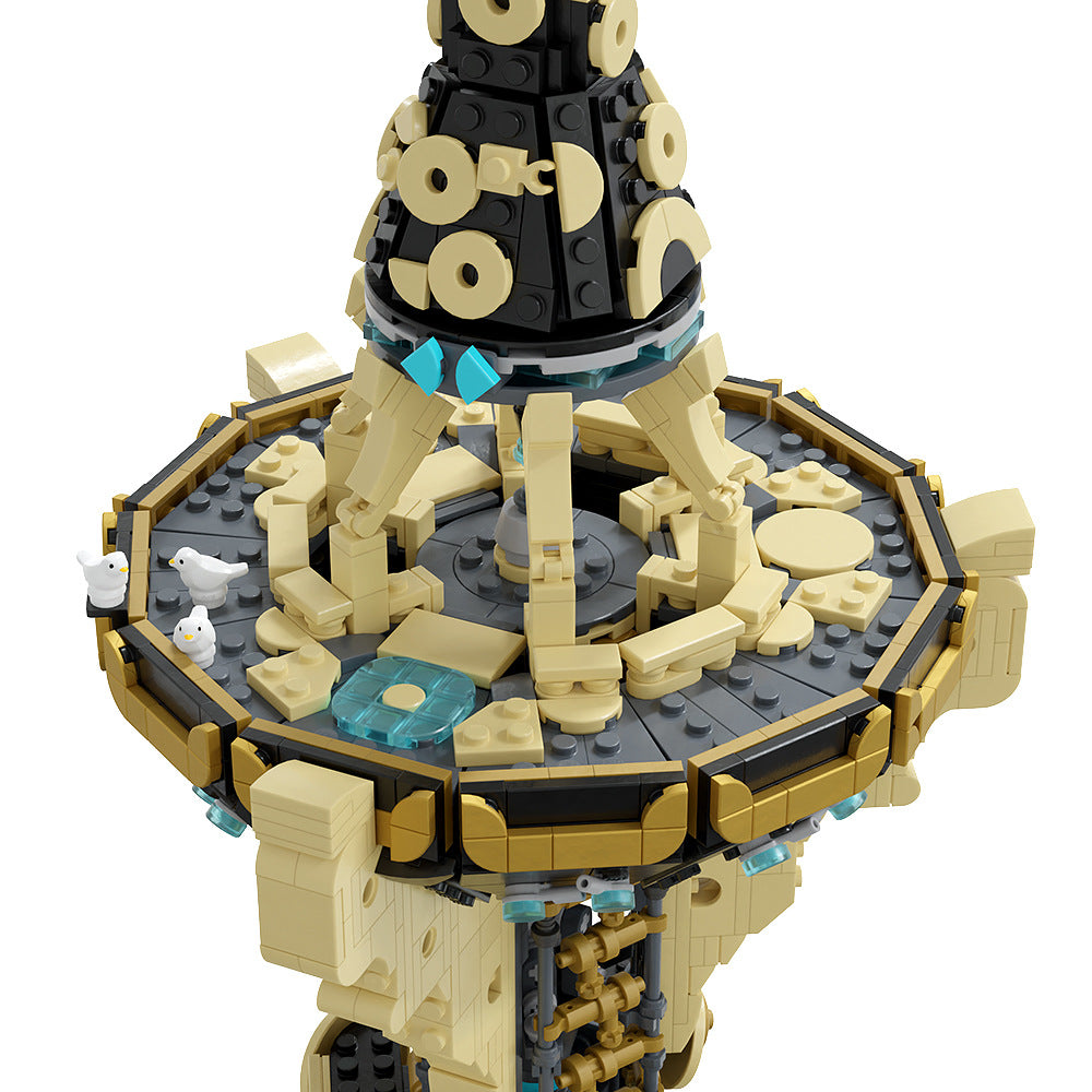 moc-139323 sheikah tower building set from the legend of zelda - 3