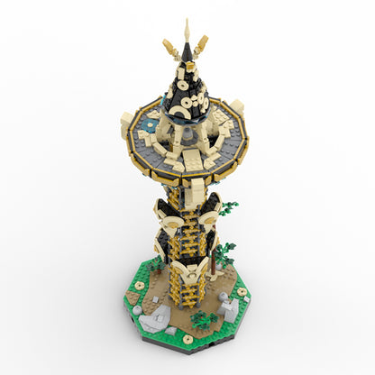 moc-139323 sheikah tower from the legend of zelda: breath of the wild - 3