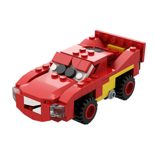 moc-139587 lightning mcqueen cars building blocks set - 3