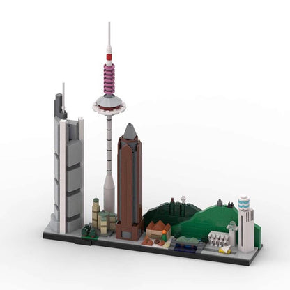 moc-139607 frankfurt am main skyline - 732 pcs - 1