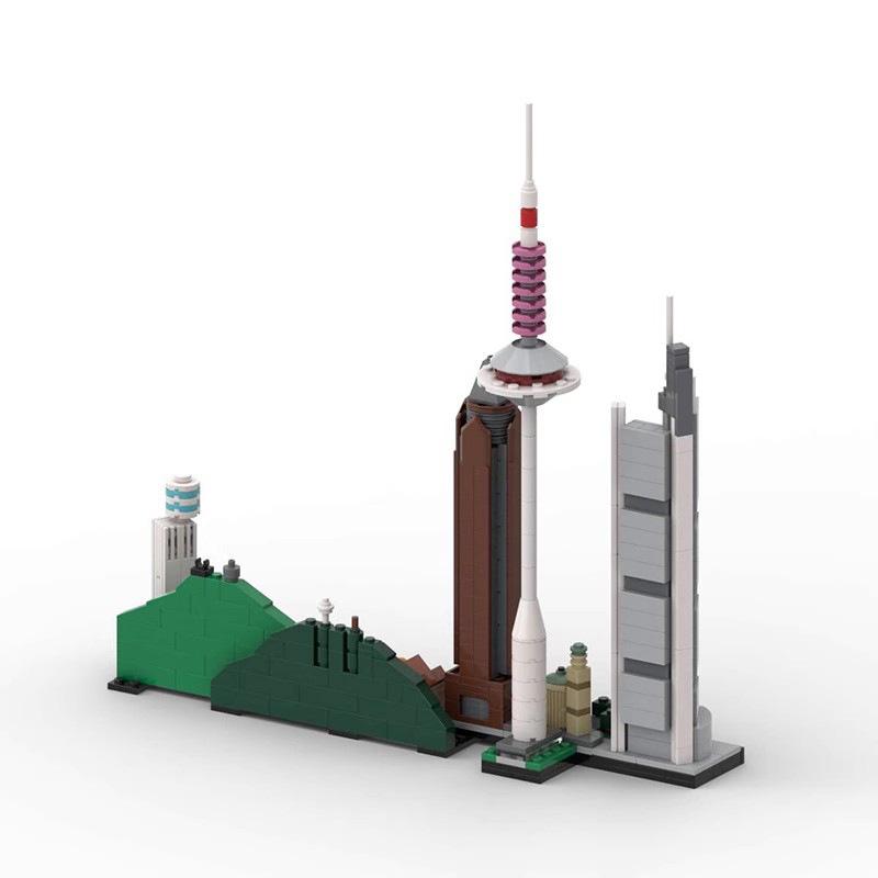 moc-139607 frankfurt am main skyline - 732 pcs - 4