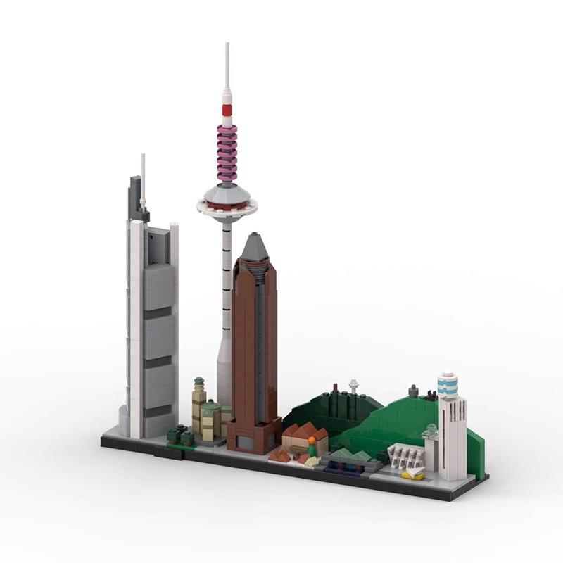 moc-139607 frankfurt am main skyline - 732 pcs - 5