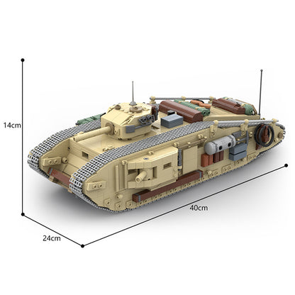 MOC-142273 LEGO Indiana Jones MOC - The Last Crusade Tank - 2119 pcs