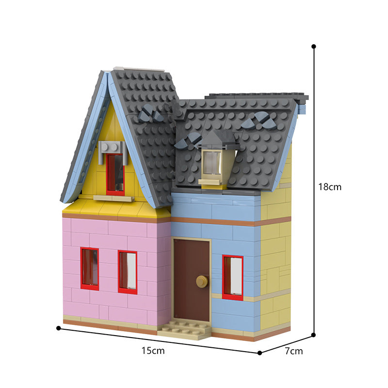 moc-144424 'up' house addition - 312 pcs - 4 