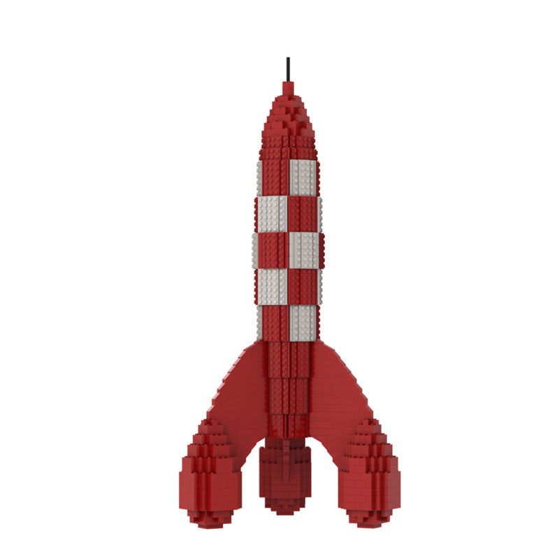 MOC-14576 Tintin - Space Rocket - 1525 pcs - 2