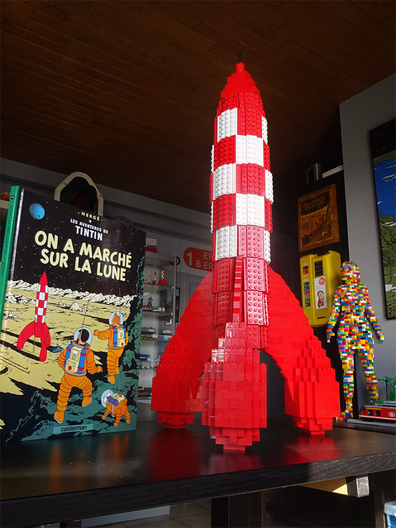 MOC-14576 Tintin - Space Rocket - 1525 pcs - 4