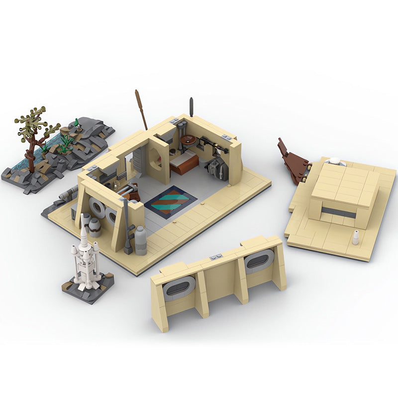 moc-146420 the mandalorian's cabin   1317 - pcs - 2