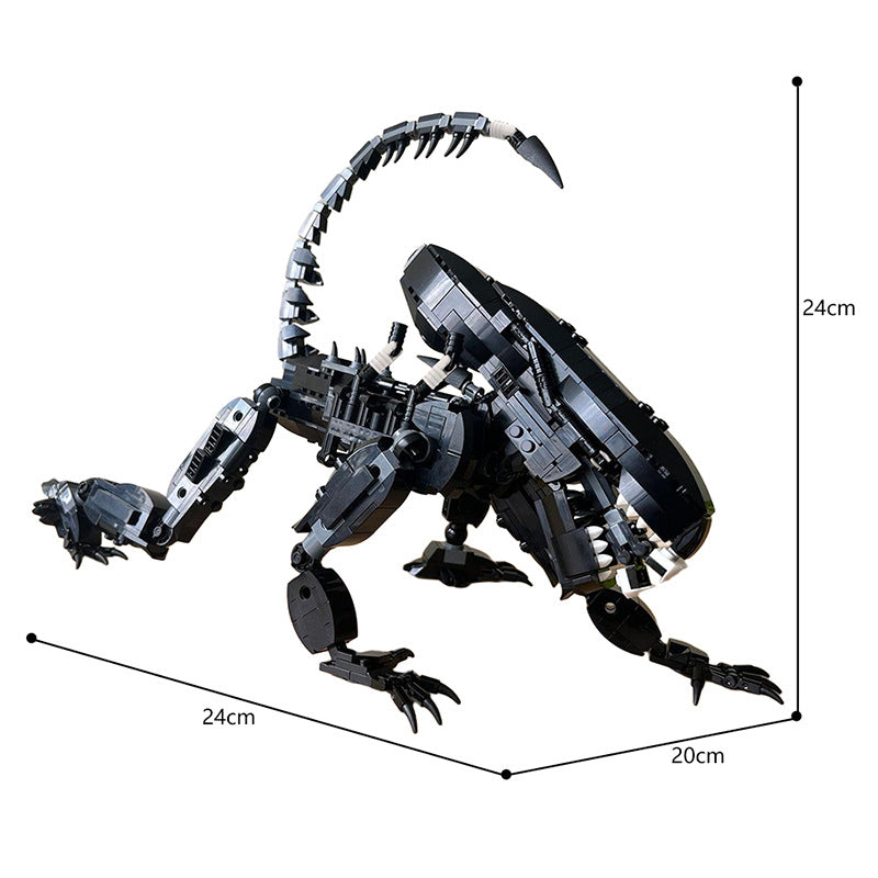 moc-148423 xenomorph from the alien movies - 665 pcs - 2