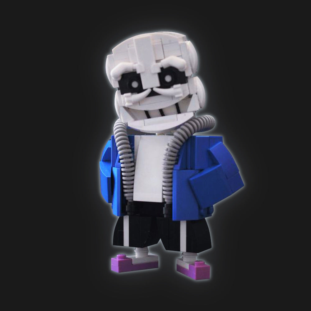 moc-148890 sans building set - undertale - 1