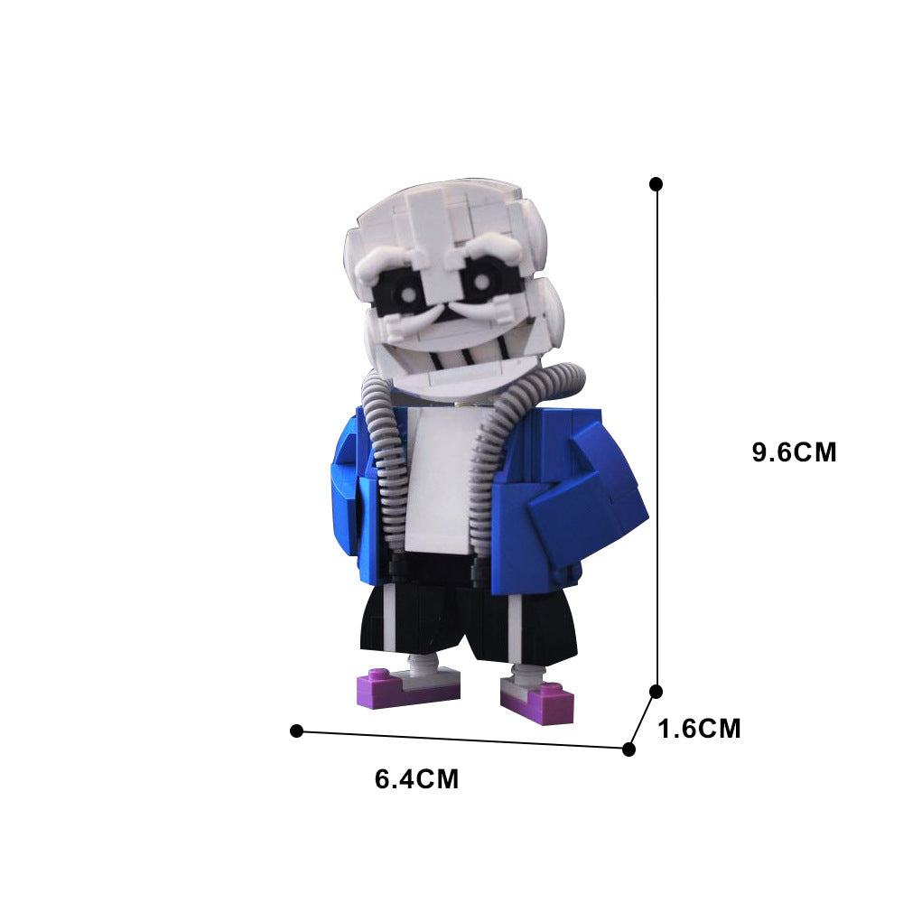 moc-148890 sans building set - undertale - 3