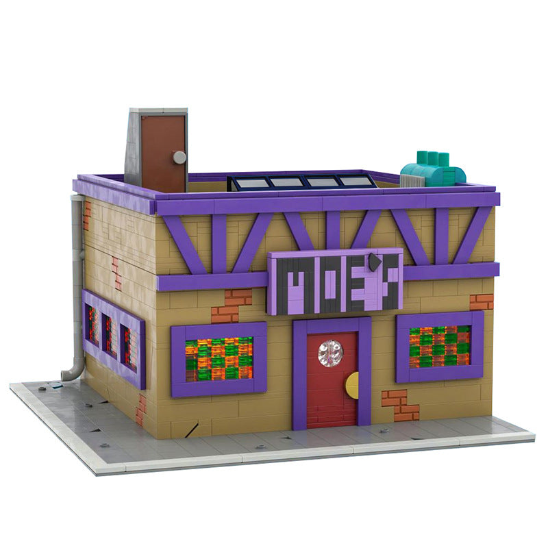 moc-152941 modular moe's tavern -1 736 pcs - 1