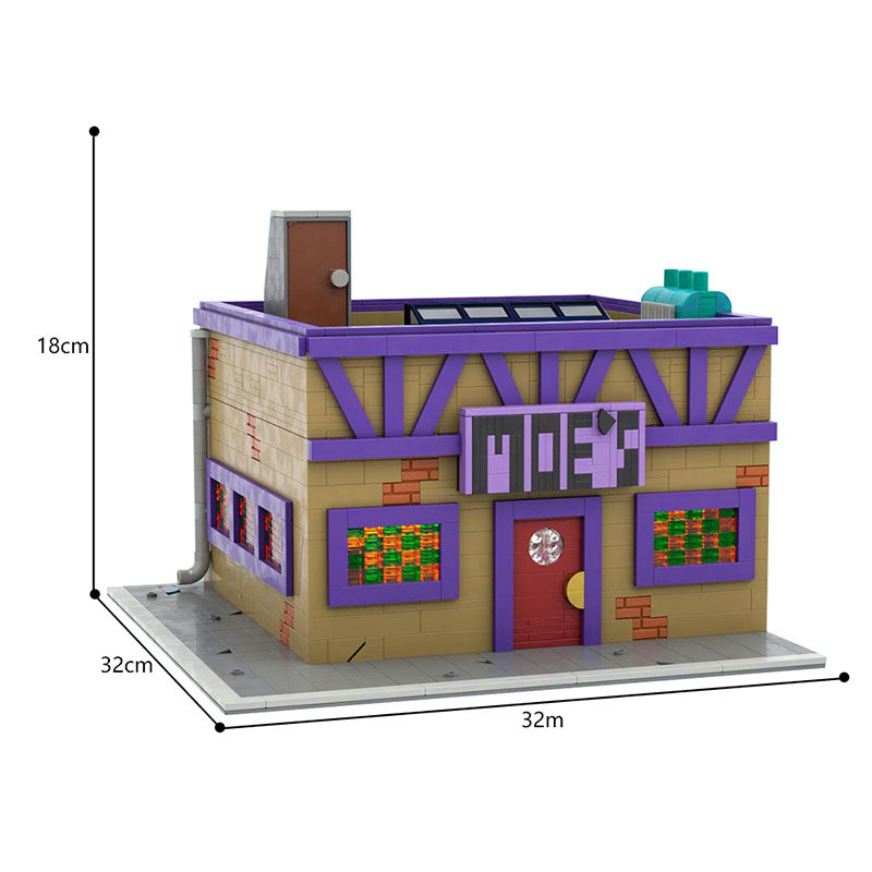 moc-152941 modular moe's tavern -1 736 pcs - 4