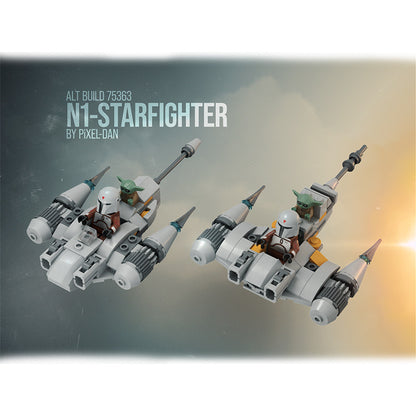 moc-153746 n-1 starfighter alternate build - 78 pcs - 1