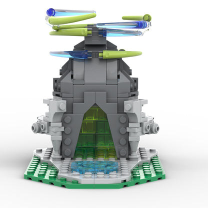 moc-153790 shrine of light building set - zelda - 2