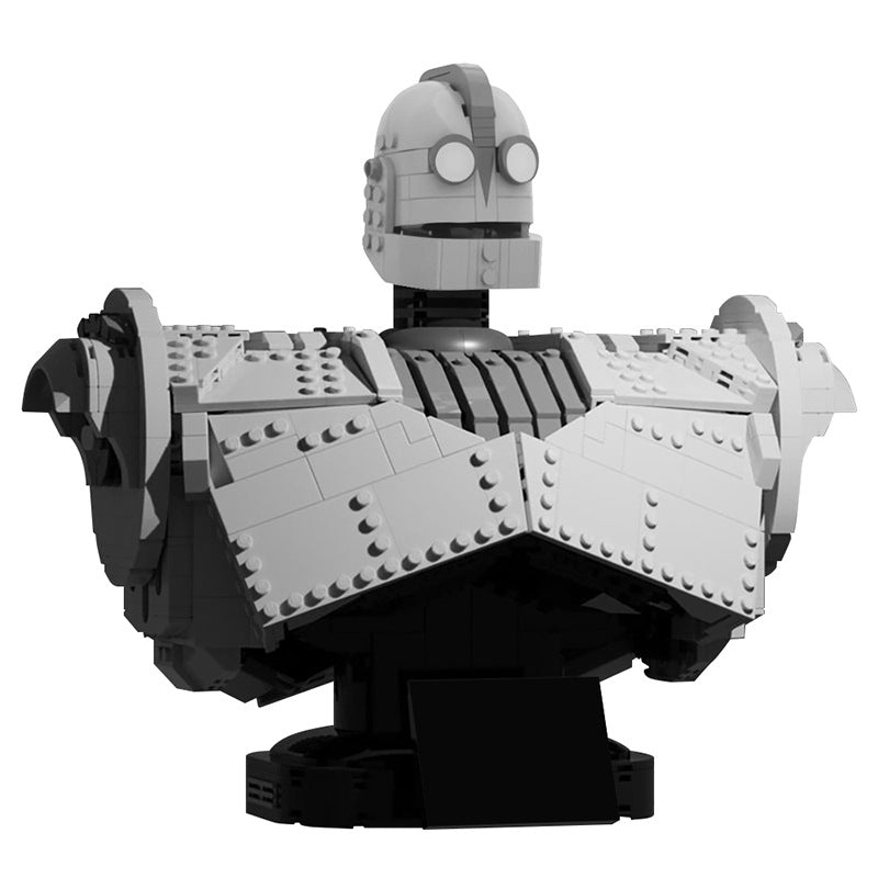 moc-154779 the iron giant bust - 1796 pcs - 3