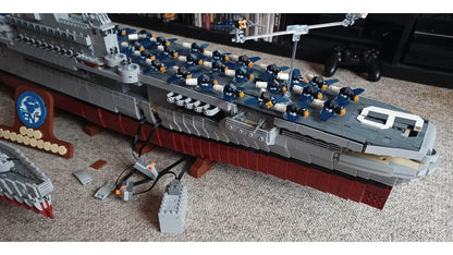 moc-15594 uss enterprise (cv 6)   aircraft carrier - 9804 pcs - 6