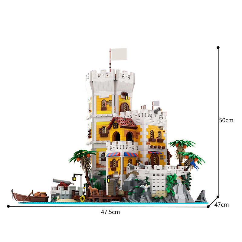 moc-156302 sierra madre fortress (pirates world #6) - 4526 pcs - 4