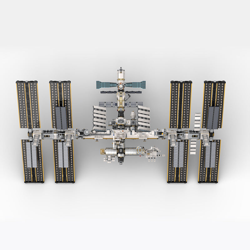 moc-156961 international space station 1/110 scale - 9022 pcs - 3