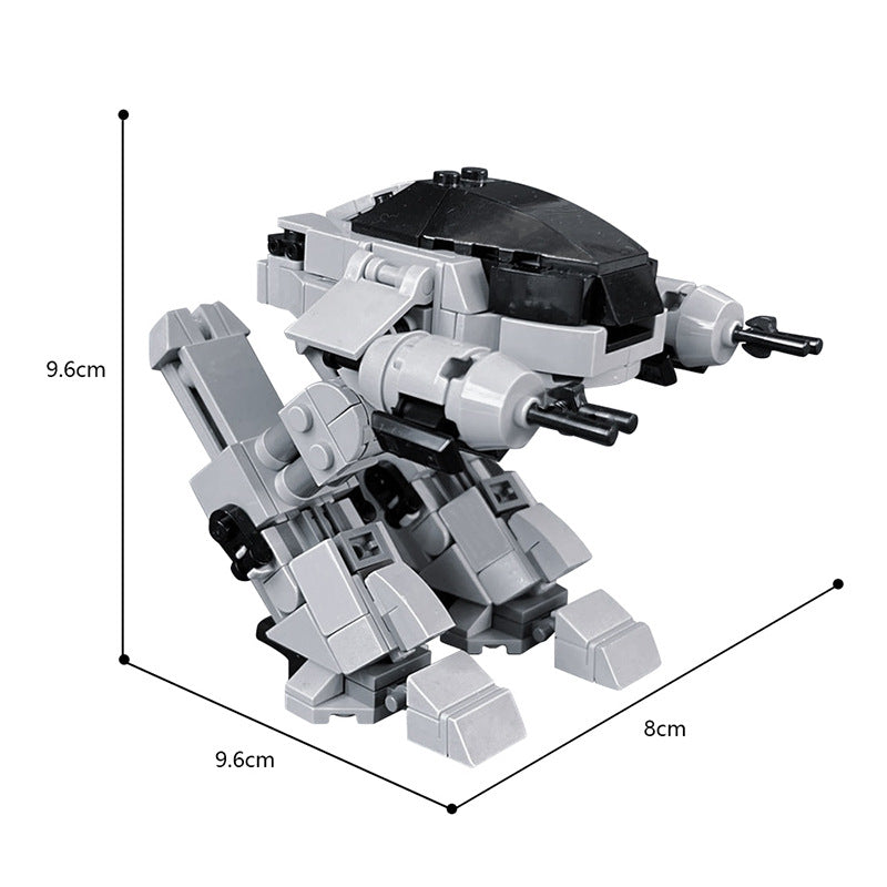 moc-159267 ed209 from robocop (1987) - enforcement droid - 305 pcs - 5