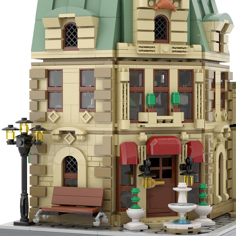 moc-160521 ratatouille gusteau's restaurant building blocks - 2986 pcs - 5