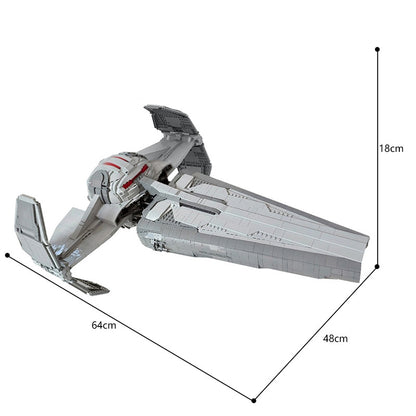 moc-160524 the scimitar (sith infiltrator) - star wars - 4233 pcs - 4