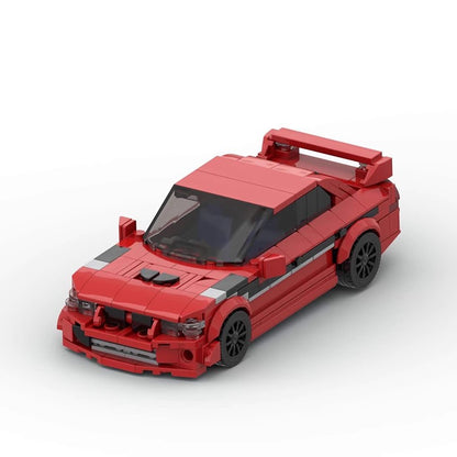 moc 163741 mitsubishi lancer evo v, vi, tommi makinen edition 346pcs 3