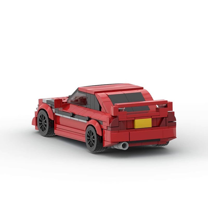 moc 163741 mitsubishi lancer evo v, vi, tommi makinen edition 346pcs 4