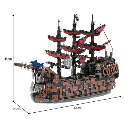 moc-165091 the ruined king - pirate ship ultimate collector series - 3