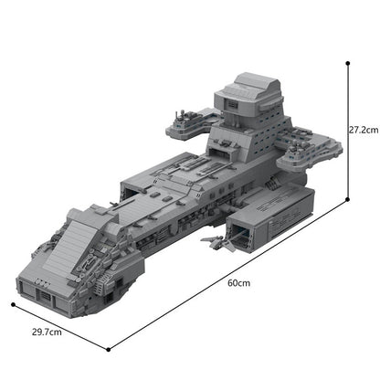 moc-165535 x-303 prometheus - interstellar battlecruiser - 3226 pcs - 5