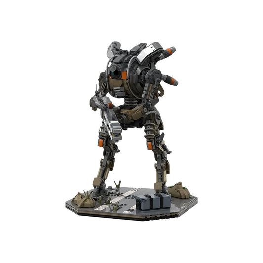 moc-165556  northstar building blocks set from titanfall - 4