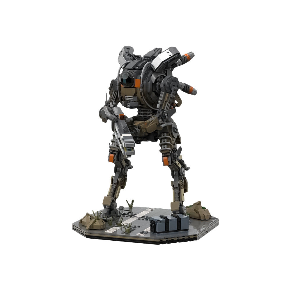 moc-165556  northstar building blocks set from titanfall - 5