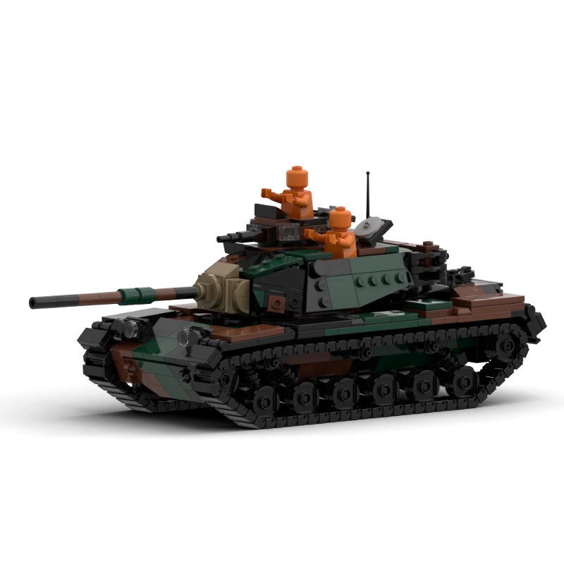 moc 165695 m60 woodland tank with a little man